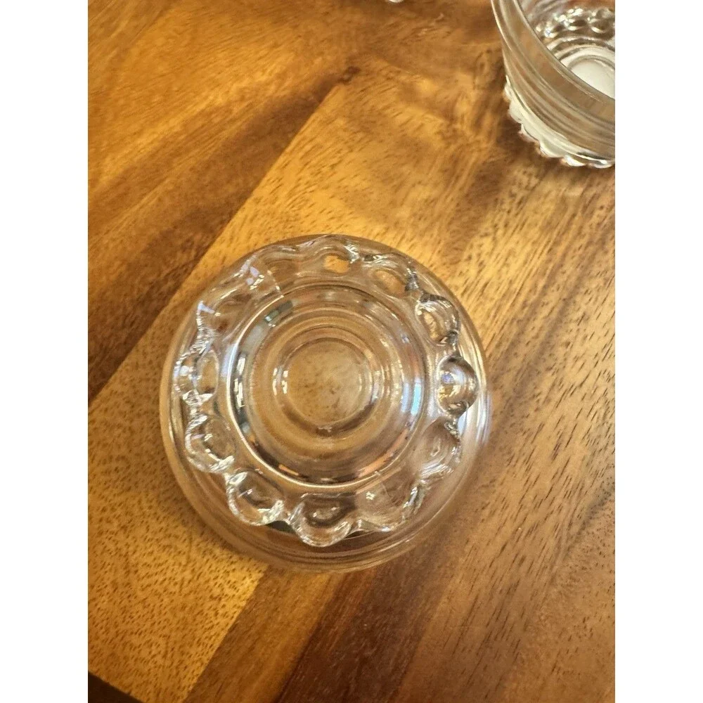 Champagne/Tall Sherbet Manhattan Clear by Anchor Hocking a set of 3